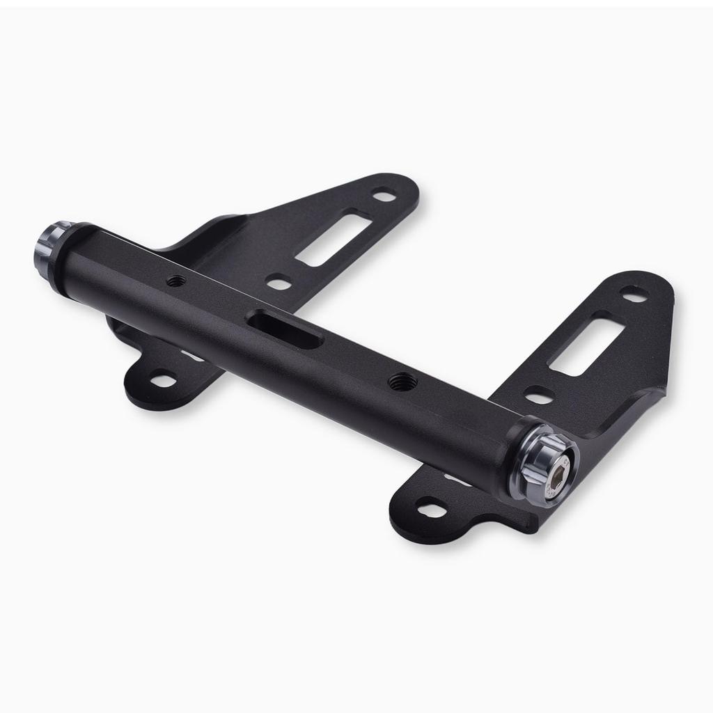LEDISHUN Motorcycle Windscreen Offset Bracket for Suzuki 250SX V-Strom ('23) <8BK-EL11L> (Titanium Black)
