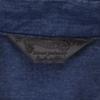 DIESEL Overall handle Long sleeve Band collar shirt M Navy Women Used