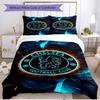 3pcs Duvet Cover Set (1*Duvet Cover + 2*Pillowcase, Without Core), Chelsea F.C Print Soft All‑Season Bedding Set, Home Bedroom Decor Gift