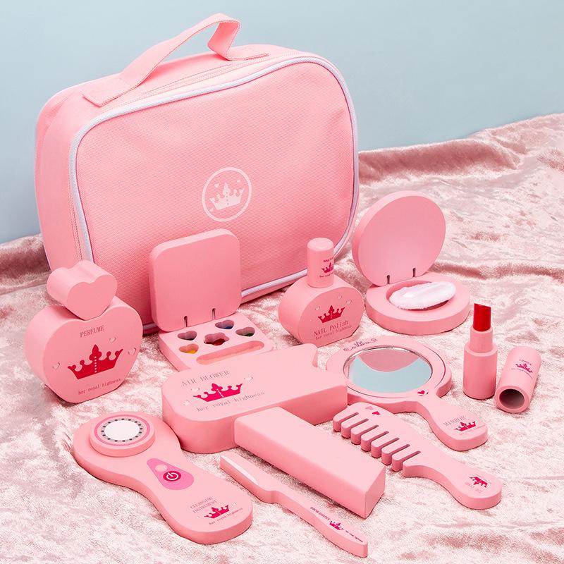 Kids' Makeup Bag Set: Role-Play Dressing Table Toy for Girls Ages 4-6