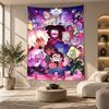 Decorative Tapestry,Steven Universe Printed Wall Art, Lightweight Wall Hanging For Bedroom Background