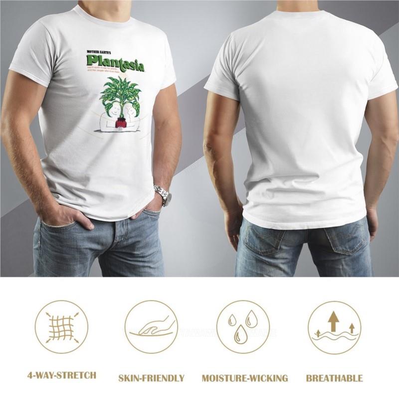 Plantasia T-Shirt individuelle T-Shirts Jungen Tiermotiv Shirt Herren T-Shirts Schwarzes Baumwoll-Herren-T-Shirt Sommer-T-Shirt Herren