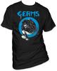 GERMS - Skeleton In Leather - T SHIRT S-M-L-XL-2XL Brand New - Official T Shirt