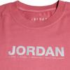 Jordan Fitness Training Gradient Short Sleeve T-Shirt Women Tops Pink White CU6373-101