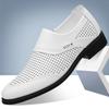 Spring Summer Shoes Men Brogues Black White Dress Business Shoes Brand Male Footwear Soft Breathable