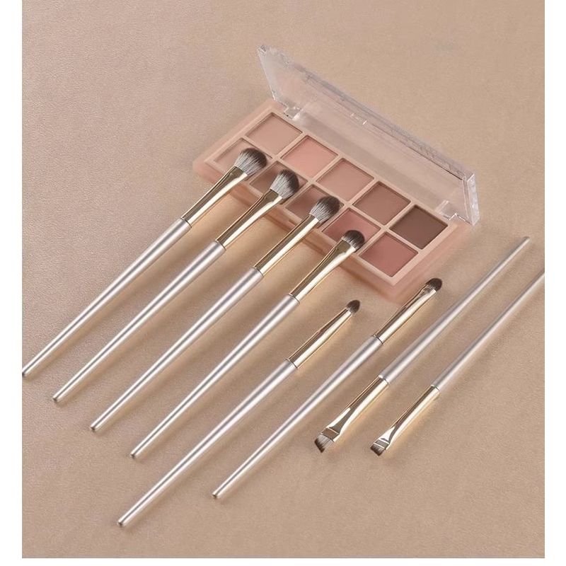 Sweetpourin - Set of 8: Eye Makeup Brush with Case