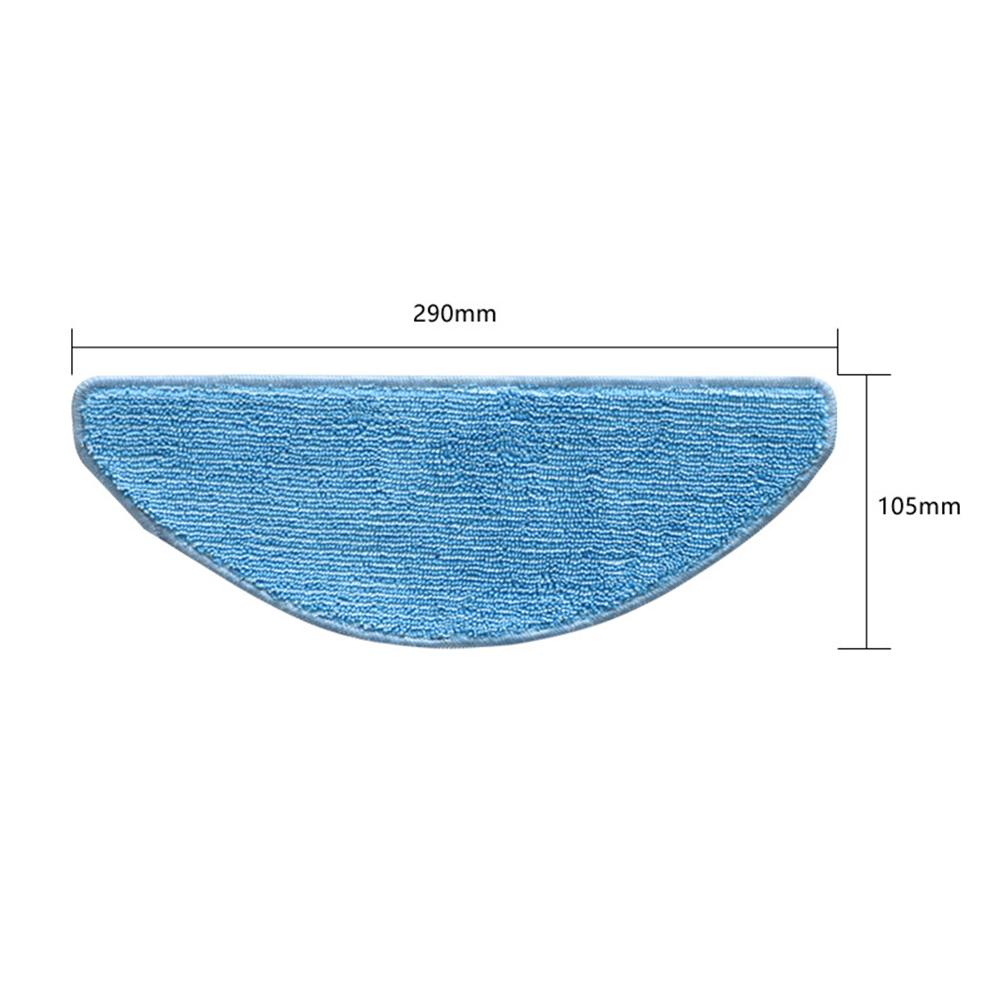 Microfiber Mop Cloth Set for MEDION X41 SW & X41 SW+ Robot Vacuums Choose 4 or 10 Pack for Optimal Cleaning Performance
