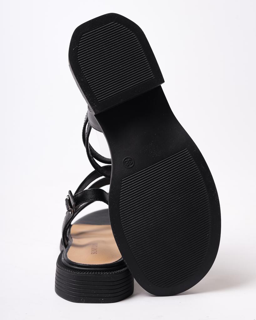 Сандали женские SUNY LIANA 6760 36 черные кожа