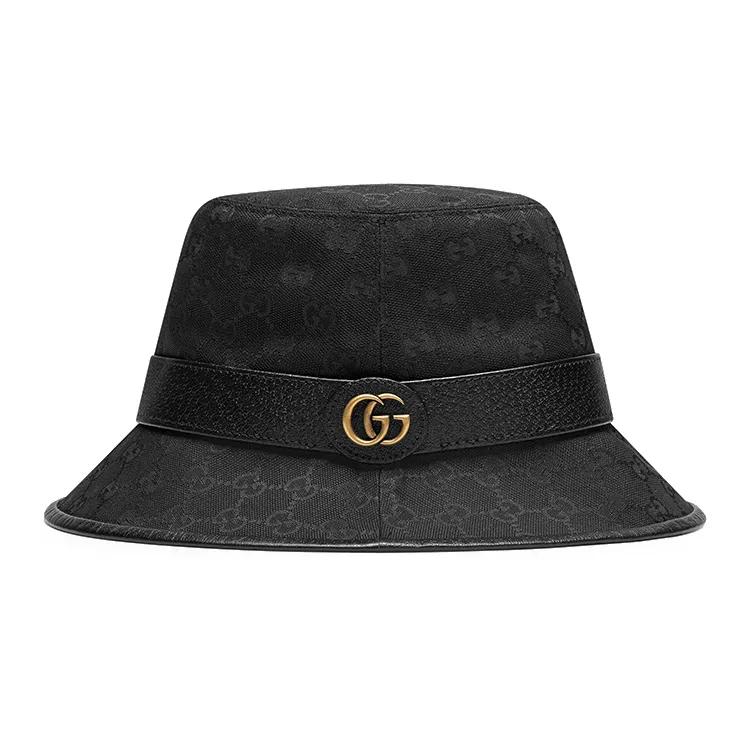 GUCCI Gg Canvas Bucket Hat Double
