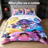 Steven Universe Design Bett Bettwäsche Set 1 Bettbezug + 2 Kissenbezüge Weich Atmungsaktiv Haushalt Bettwäsche