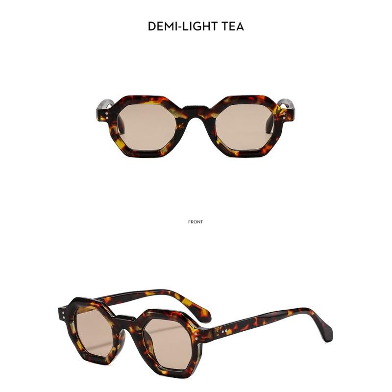 Women's Sunglasses, Fashion Polygonal Men's and Women's Sunglasses, Casual Sunglasses
