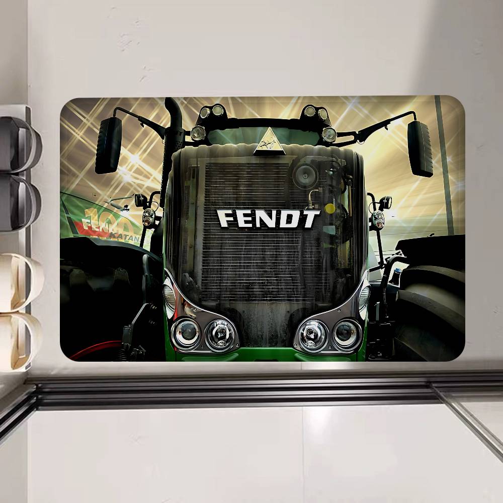 

Farming Tractor Fendt Floor Mat Rectangle Anti-slip Home Soft Badmat Front Door Indoor Outdoor Mat Welcome Doormat 40x60cm