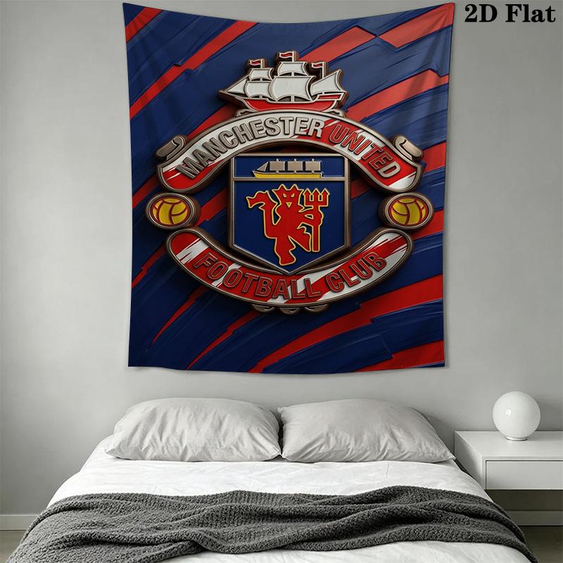 Manchester United Devils Here Threepiece Set 1 Duvet Cover 2 Pillowcase Without Core Christmas Birthday Gift Duvet Cover And Pillowcase