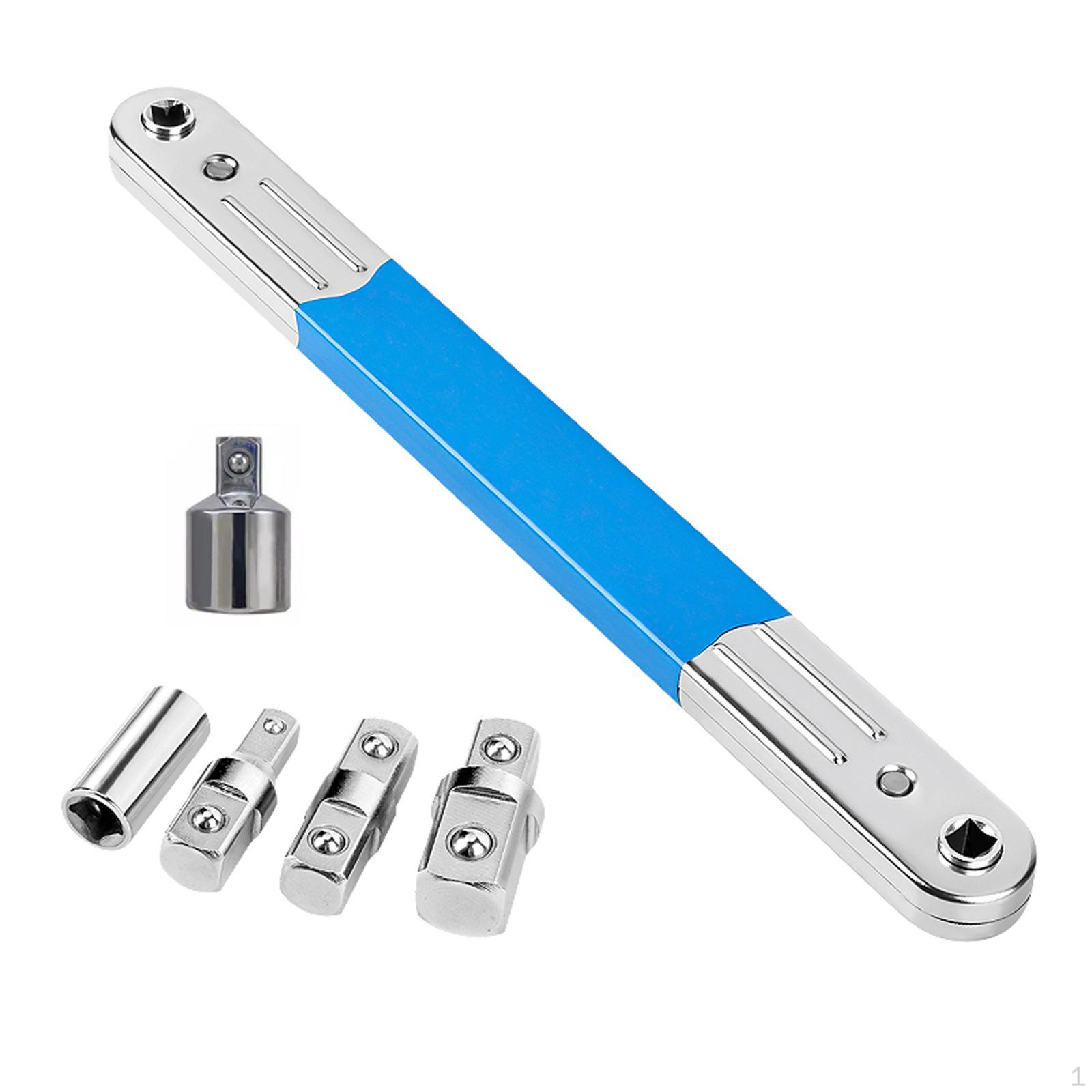 

Offset Extension Wrench Hand Tool Sturdy Universal 39cm Tight Reach for Industrial