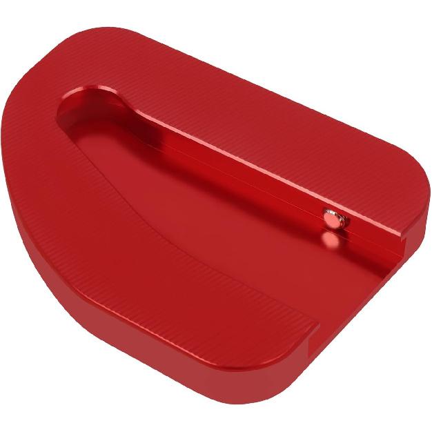 

Motorcycle Kickstand Pad Enlarger Extension Side Stand Plate Pad Replacement for Honda GL1800 Goldwing 1800 F6B 2010-2017 (red) червоний
