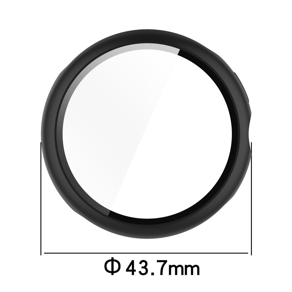 Case+Glass for Google Pixel Watch 3 45mm 41mm PC All-around Bumper Anti-scratch Protective Cover + Screen Protector Accessories