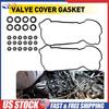 Valve Cover Gasket Spark Plus Washer Seals Set For Toyota 4.7L 3UZFE 2UZFE Black
