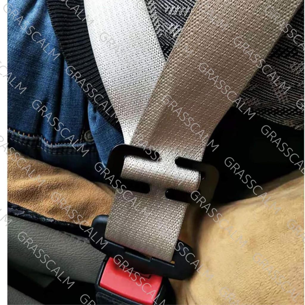 GRASSCALM Seat Belt Adjustment Locking Clips 4 Pieces Seat Belt