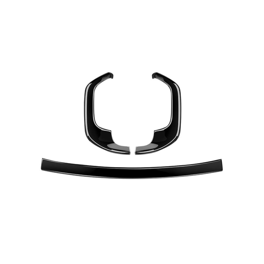 Hyorabyn Toyota New Sienta 2022 Front Grille Bumper Accessories (10 Series) (August Onwards) Mould, Scratch-Resistant Dress-Up (3-Piece Set, Black)