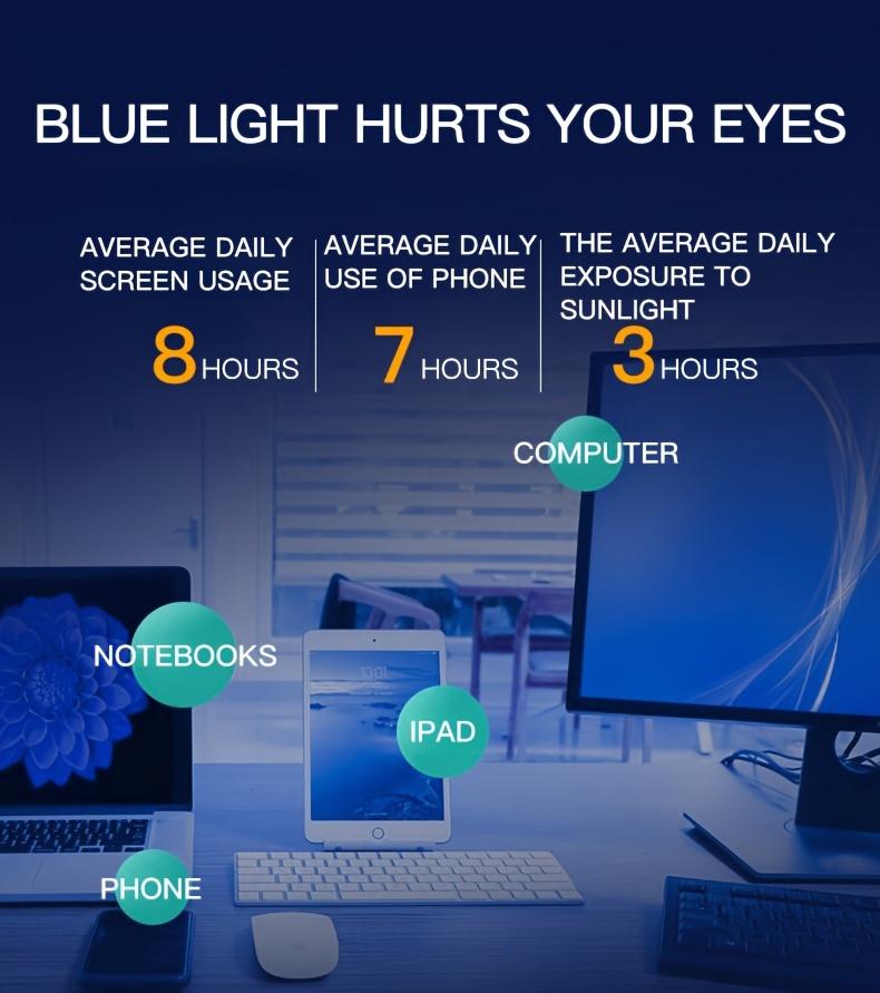 1pcs Fashionable Color Changing Anti Blue Light Glasses Metal Frame Unisex Trendy Plain Eyewear