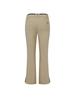 WIDEANGLE To Essential Slit-Point Bootcut Pants L_Beige