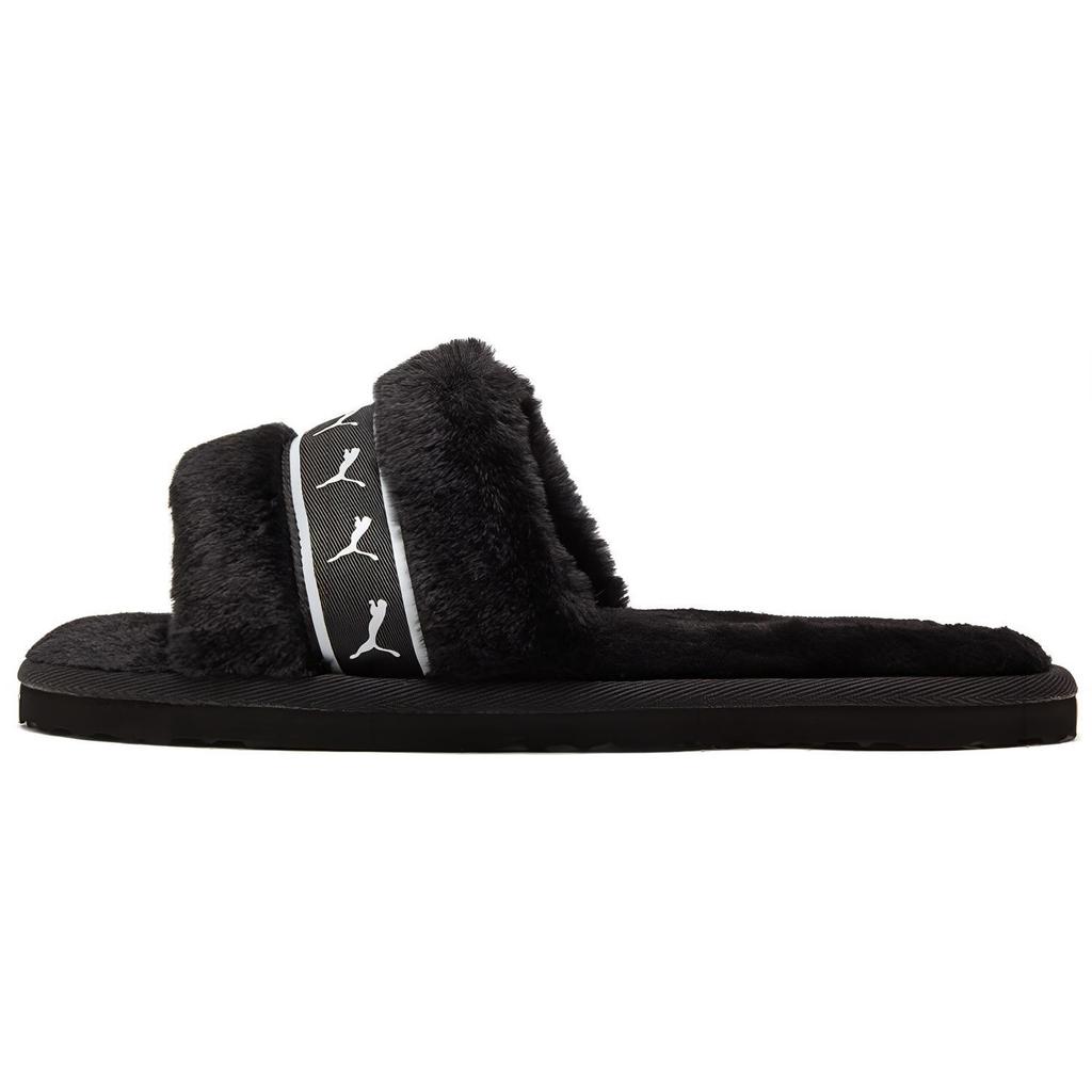 PUMA Fluff Remix Slide 'Black White' Women's 385240-01