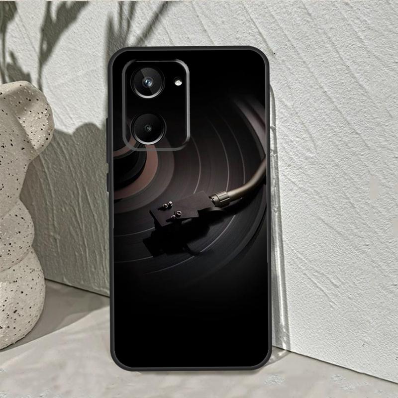 

Vinyls Record DJ Retro Vintage For Realme C75 C63 C61 C71 C55 C67 C51 C65 C53 10 11 12 13 14 15 Pro Plus GT6 GT7 Pro Case Realme C71 4G