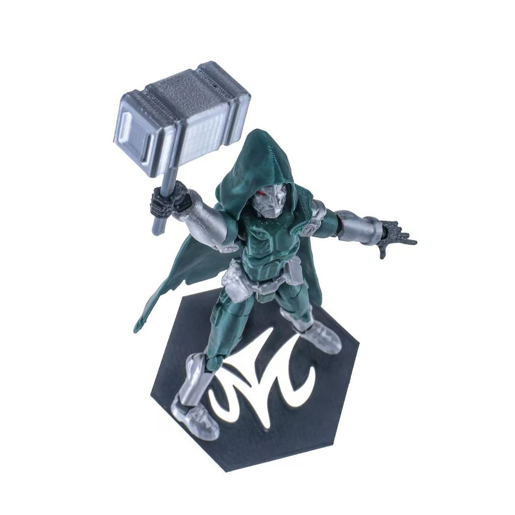 Mobile Doll Set, 3D Titan Robot Mobile Doll, Posable Mobile Doll, Suitable For Collectors, Desktop Decoration