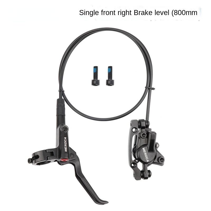 M800 MTB Bicycle Brake Hydraulic Disc Brake 800mm/1400mm DH AM FR Mountain Bike Oil Pressure Caliper Clamp Brake Hydraulic Disc Brake (Hydraulic Brake Pad)