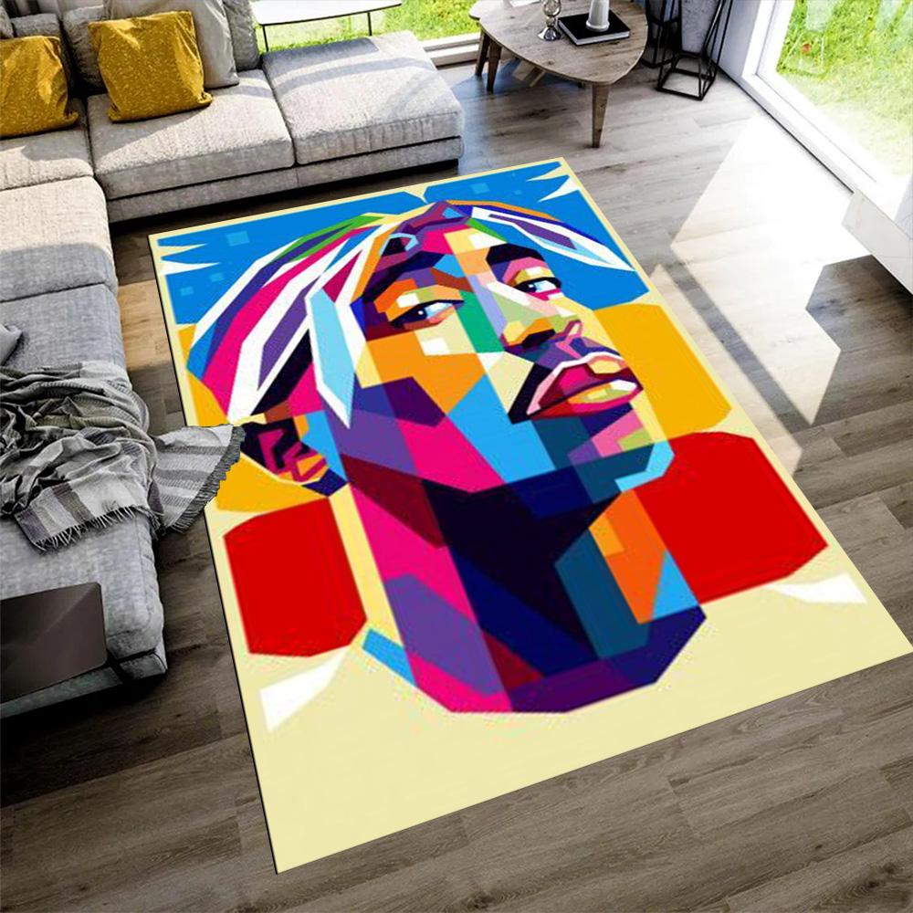 2pac Area Rug Suitable for Dormitory Study Room Foyer Living Rooms Antislip Carpet Office Home Decor Best for Christmas