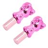 2pcs Bear Shape Perfume Bottle 12ml Portable Glass Refillable Empty Perfume Bottle for Makeup Remover Pink