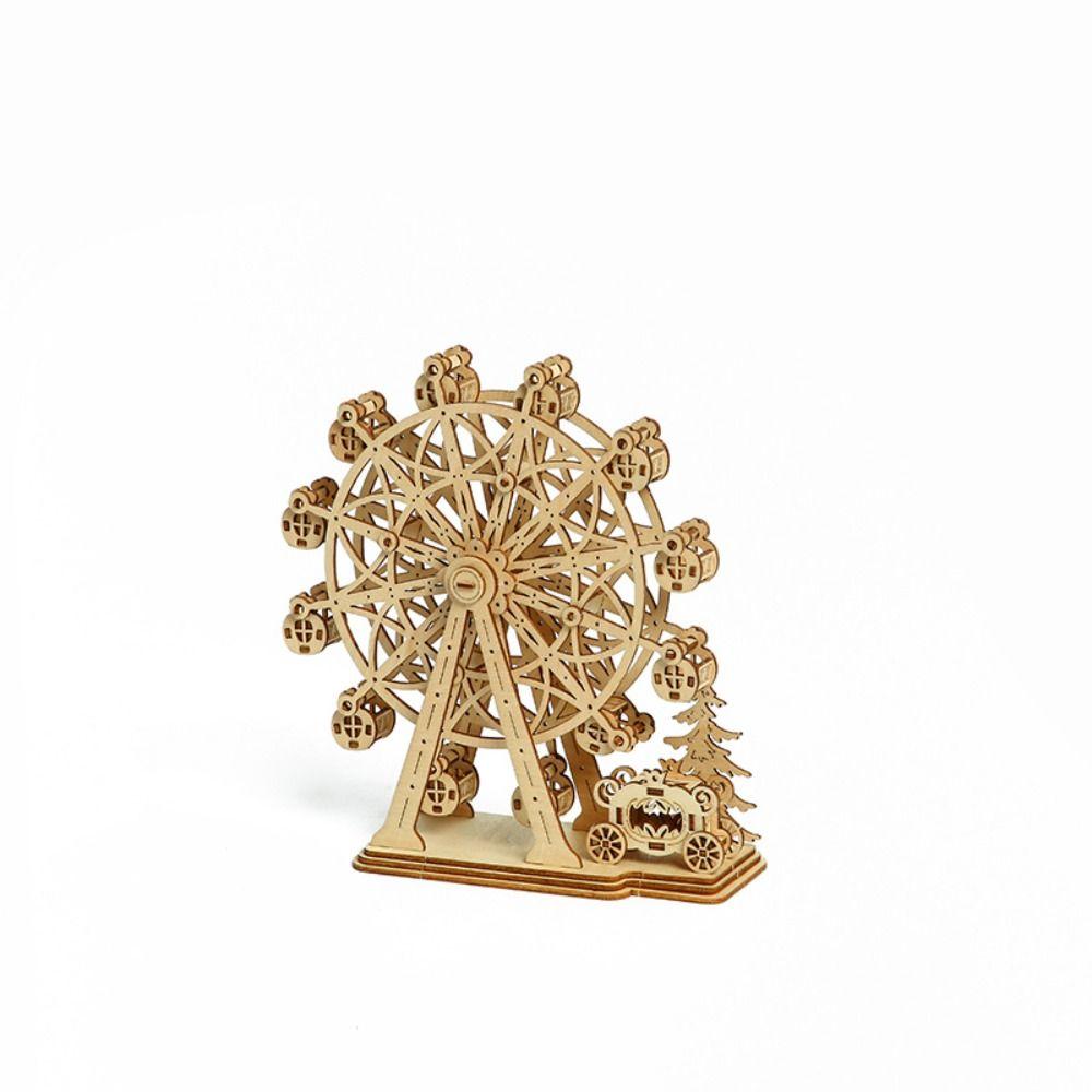 Ferris Wheel 3D Rotatable Ferris Wheel Assembly Toy  Children Gifts