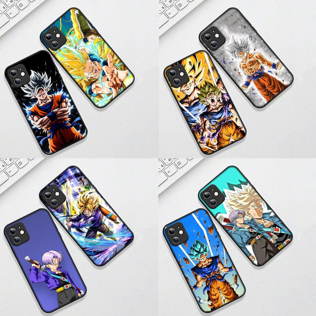 for Apple iPhone 16 14 15 Plus 11 Pro Max 16E ProMax + 16Plus 15+ 14+ Case Trunks Dragons Gokus Balls DragonBalls Torankusu