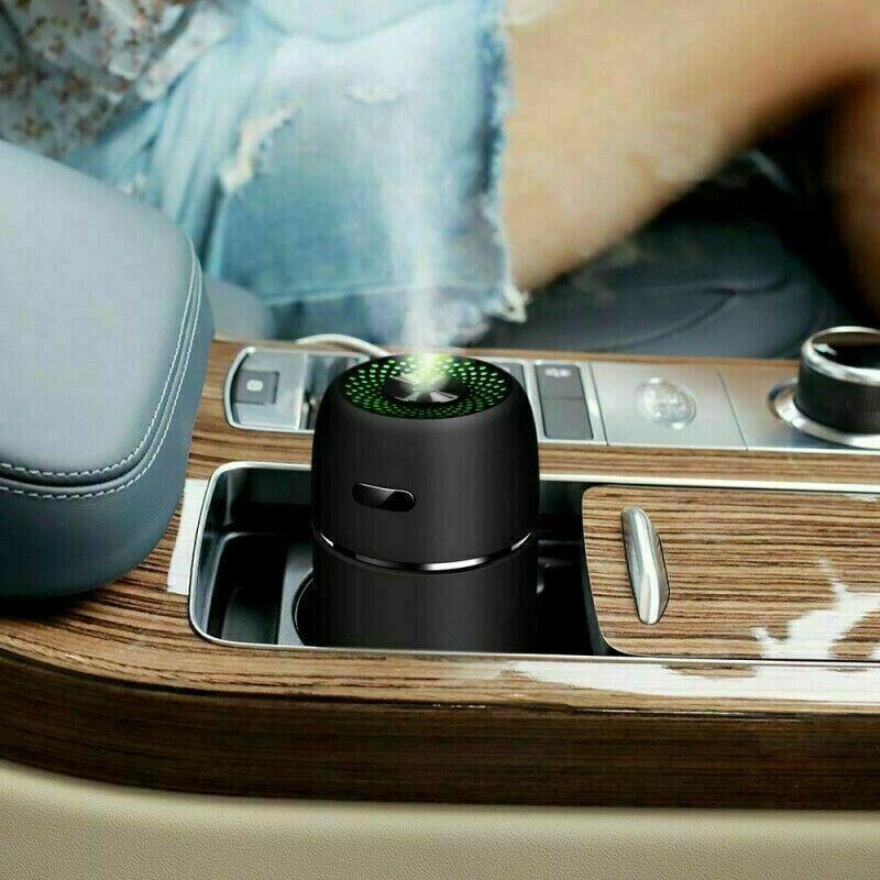 Portable Mini Humidifier Car Air Purifier Oil Aroma Diffuser Cool Mist USB