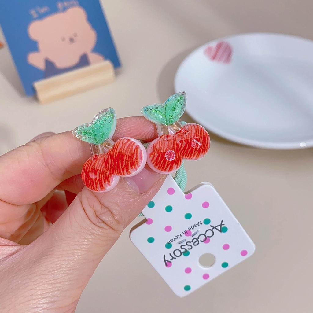 Kinder Pailletten Floral Elastische Haarbänder Gummiband Haargummi Prinzessin Kawaii Haarseil Kopfbedeckung Mädchen Kinder Haarschmuck