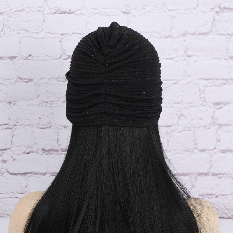 Turbante Elegante da Donna Stile Filo Argentato Cappello per Capelli