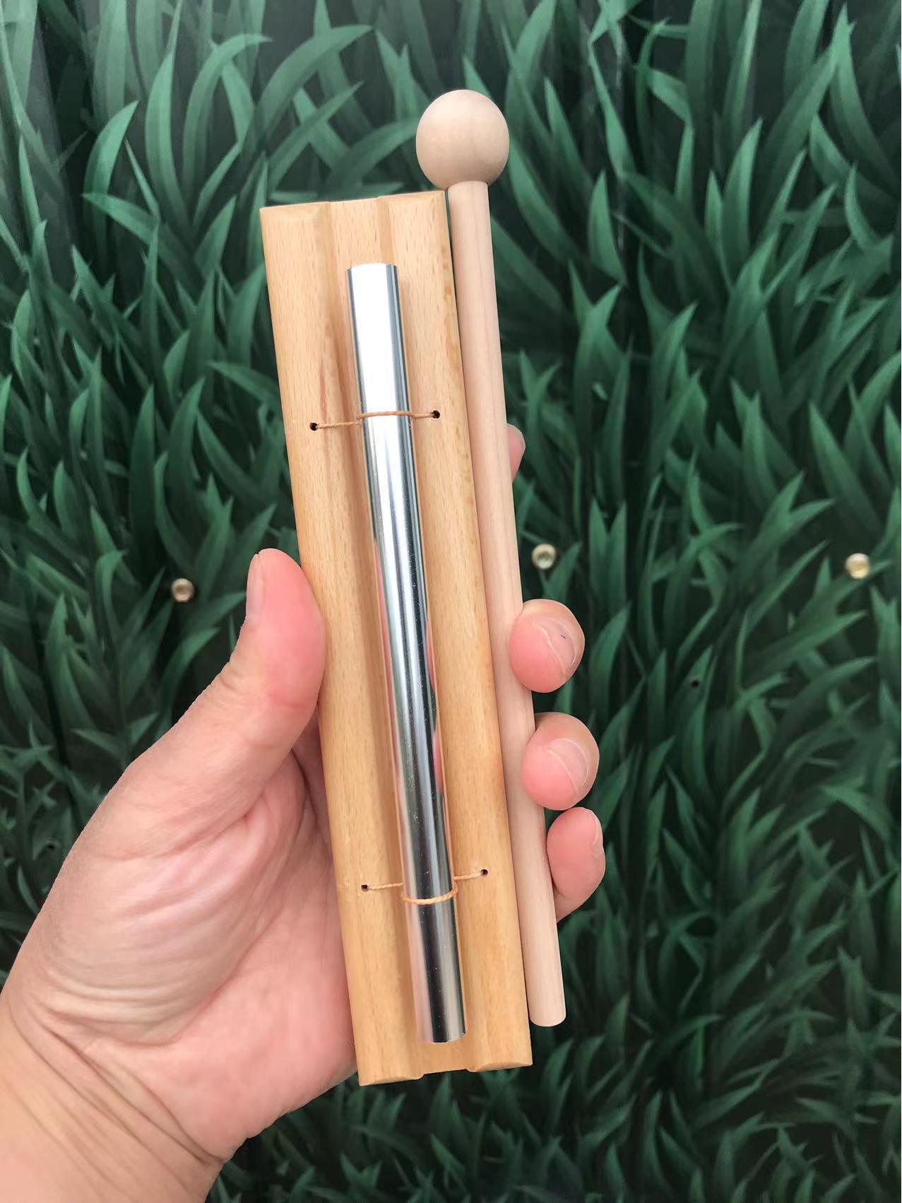 

Детский однотонный ударный колокольчик