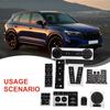 Repair Kit for TOUAREG 2004 2009 Button Decals Stickers Suitable for Radio Navigation Panel Push Button Replacement