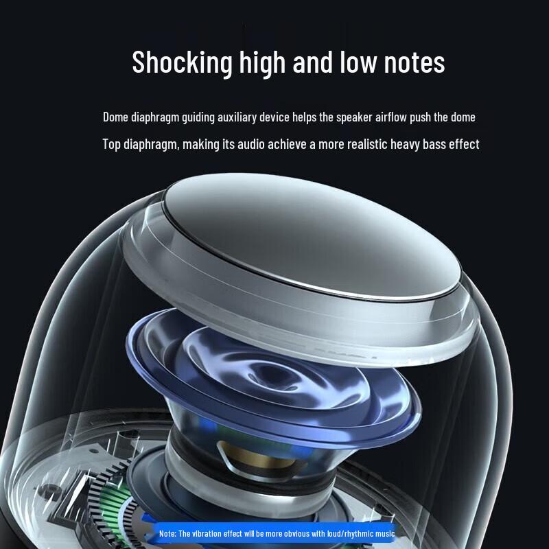 Yidian AD-YDSPEAKER01 Bluetooth Speaker with 360° Light Show