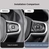 Car Steering Wheel Button Decoration Sticker Epoxy Protection Stickers for Volvo XC60 XC90 S90 V90 S60 V60 Interior Accessories