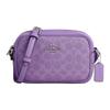 Jamie 19 Logo Coated Canvas Camera Bag Women Crossbody Bag Purple CY752-SVII