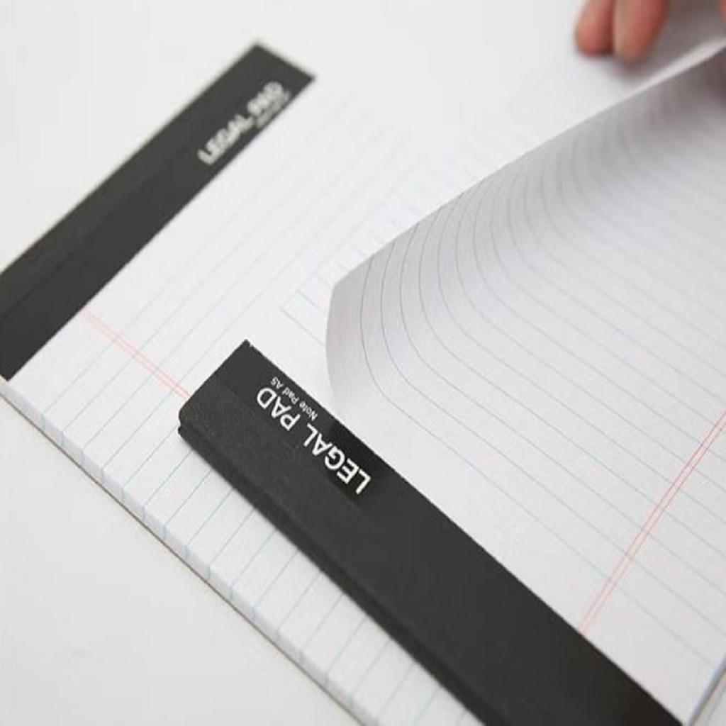 Classic A5 White Legal Pad - 2 Pack