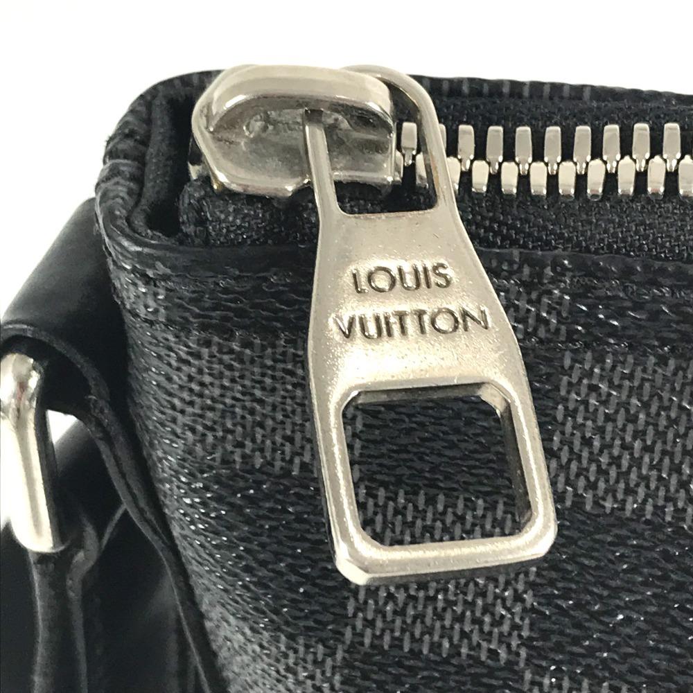 Louis Vuitton  N41211  Damier Graphite Mick PM Crossbody bag Shoulder Bag Black