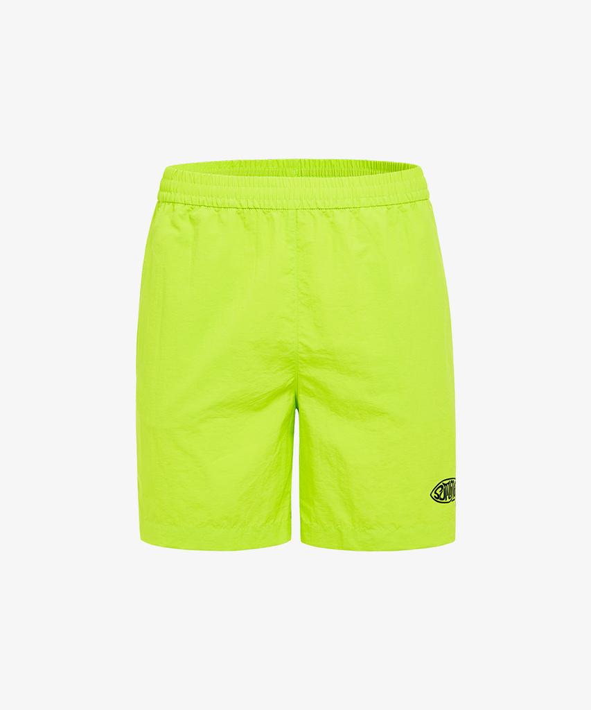 Baellob Men'S Packable Travel And Swim Shorts Lime