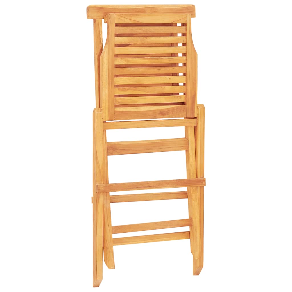 Garden Chairs 4 pcs. Foldable 47 x 63 x 90 cm Solid Teak Wood