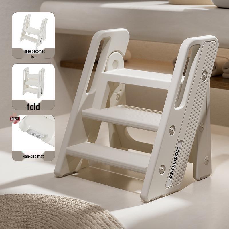 Zhi Bi Shu Foldable Toddler Sink Step Stool for Face Washing