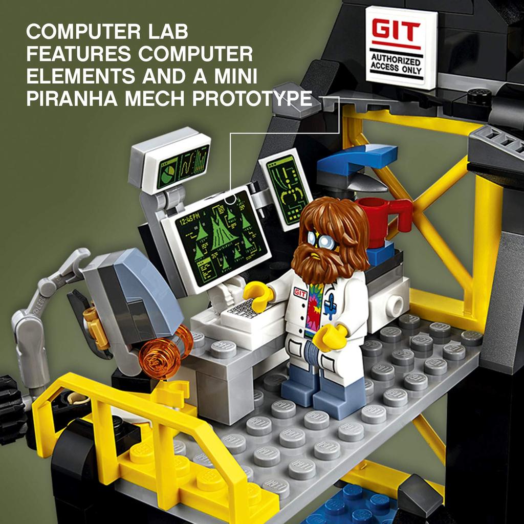 LEGO Ninjago Movie Vulcanic Base 70631 (Lego) de la Garmadon