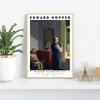 Edward Hopper Museum Exhibition Abstract Posters and Prints Canvas Painting Wall Art Picture for Living Room Home Decor Cuadros