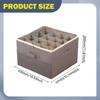 Foldable Shoe Organizer for Footwear Storage Box Multi Compartments Shoes Boot Bin