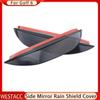 Car Side Rear View Mirror Rain Shield Cover Stick Trim for Volkswagen VW Golf 6 MK6 2009-2013 Rain Snow Sun Shield